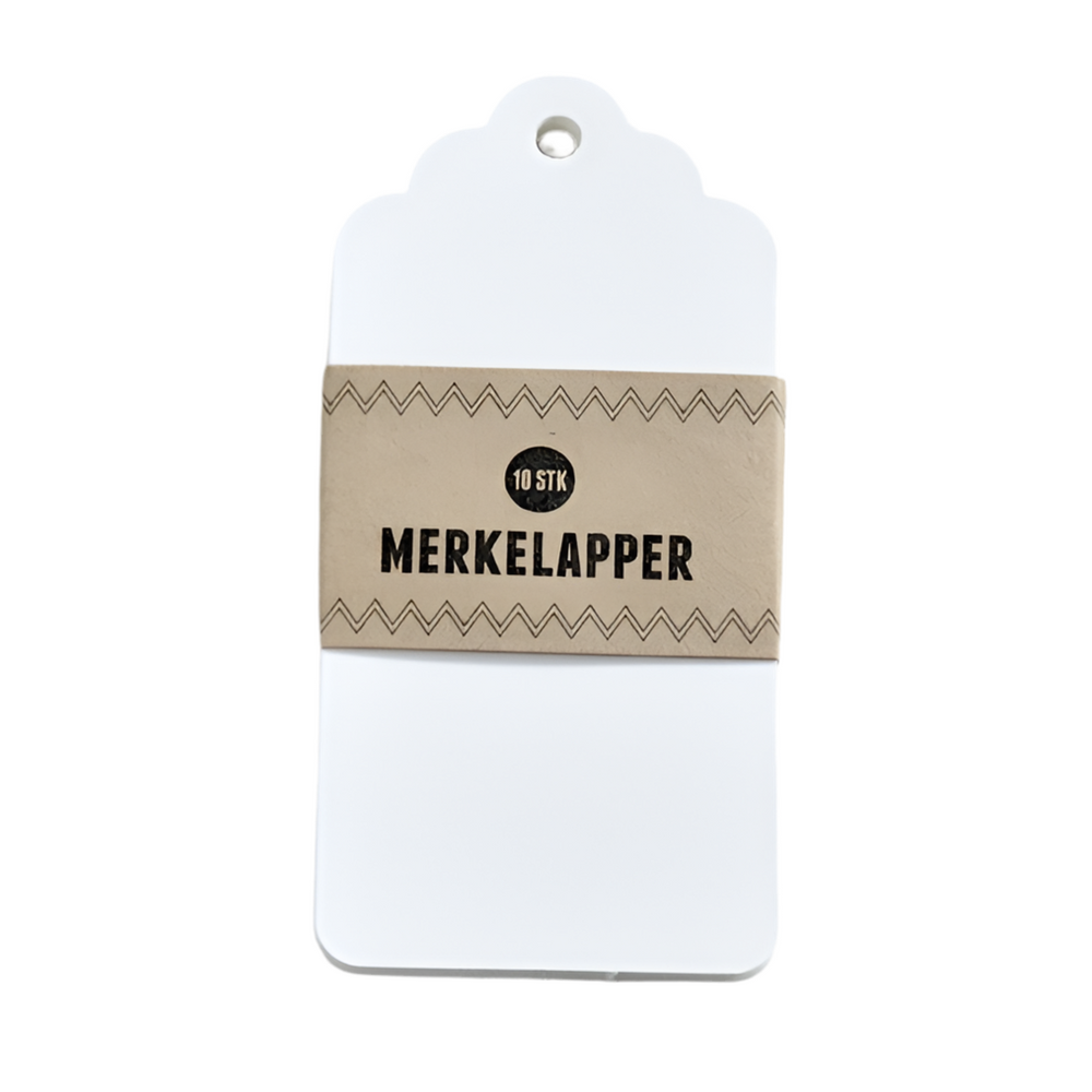 
                      
                        Merkelapp ∙ GAMMELDAGS ∙ Hvit
                      
                    