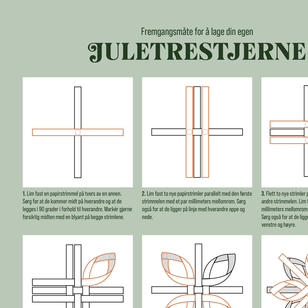 Oppskrift til Juletrestjerne